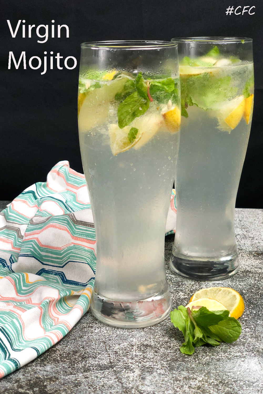 Virgin Mojito (Mojito Mocktail)