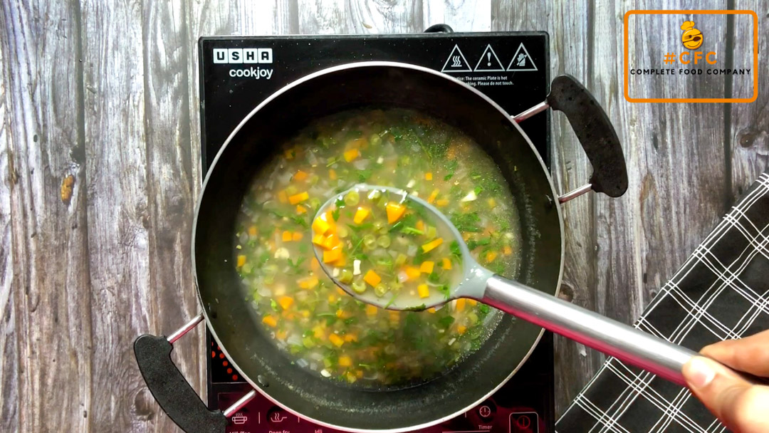 Lemon Coriander Soup Step10