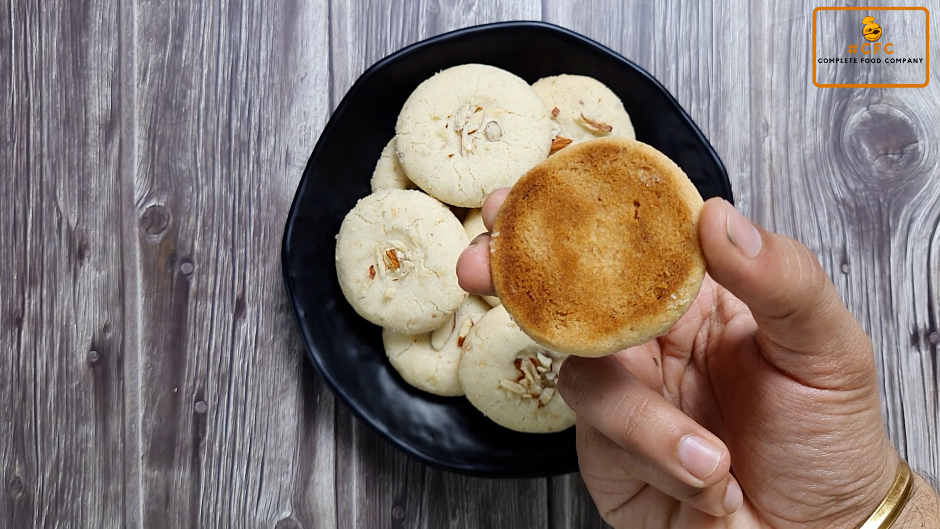 Nankhatai cooked