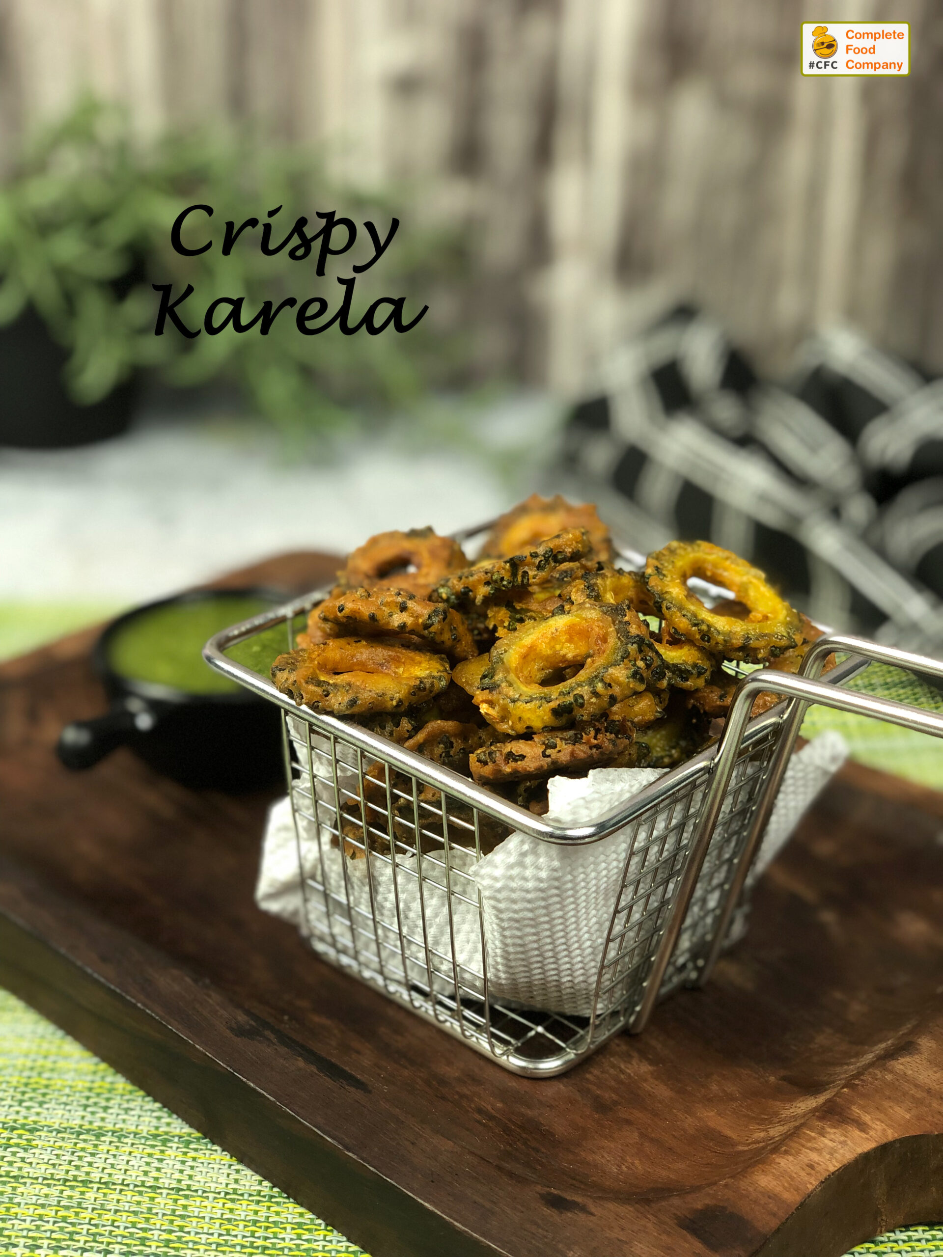 Crispy Karela