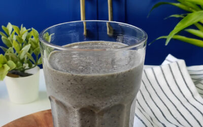 Blueberry Spinach Smoothie (Fast & Healthy)