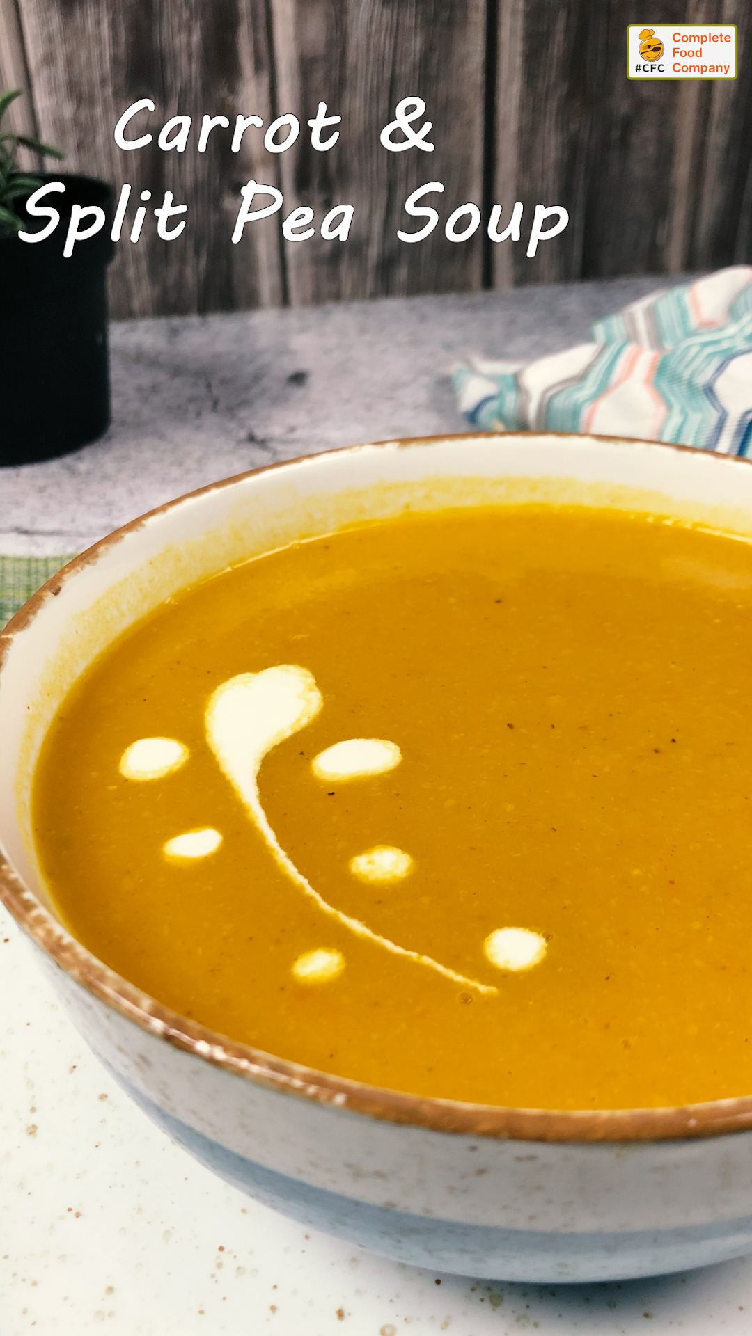 Carrot & Split Pea Soup