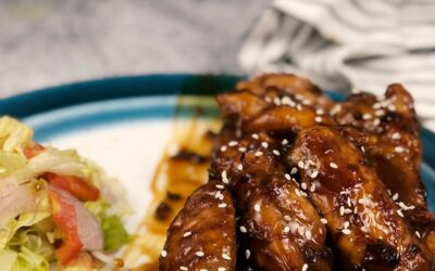 Sticky Chicken Wings | Spicy Chicken Wings