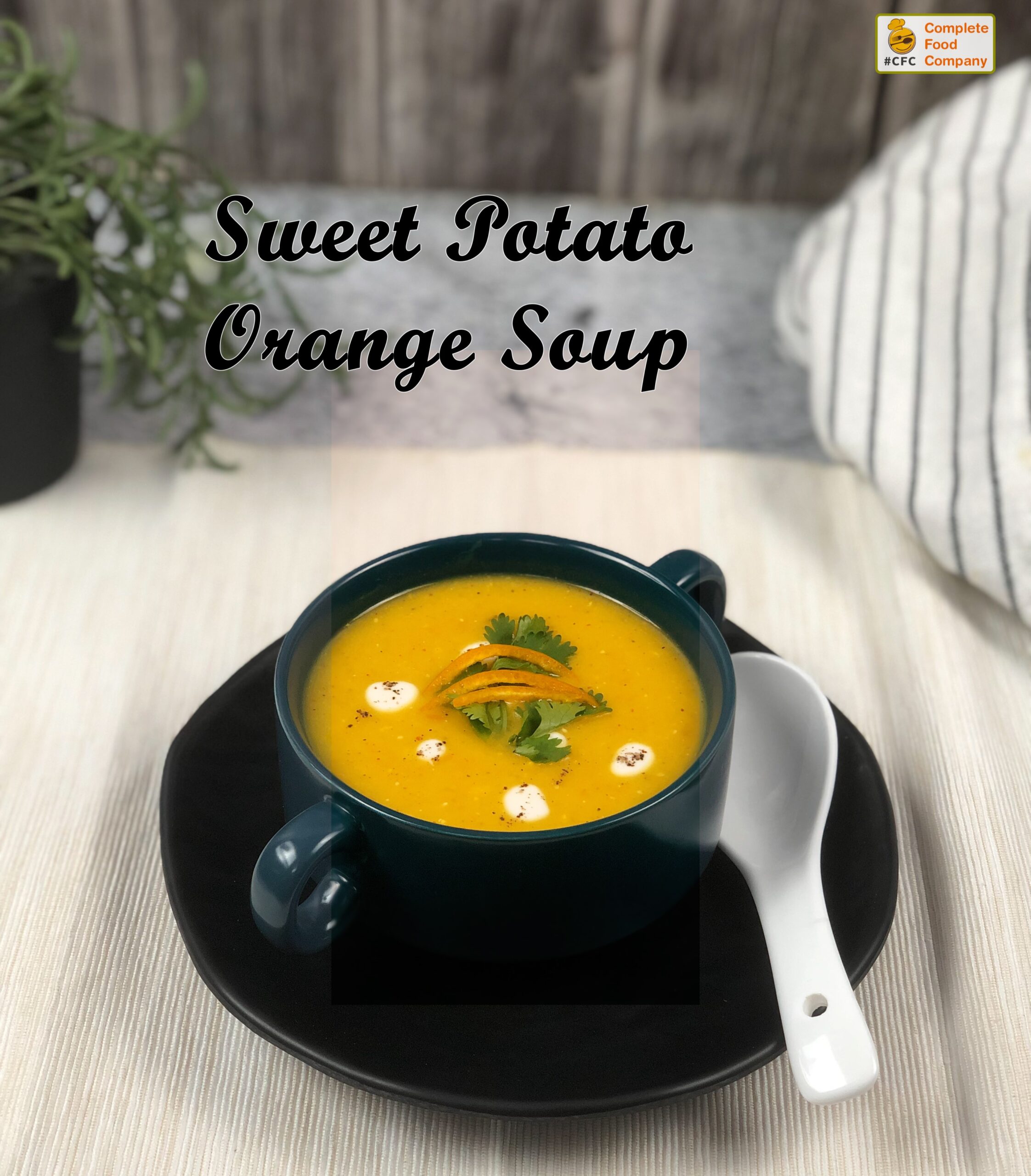 Sweet Potato & Orange Soup